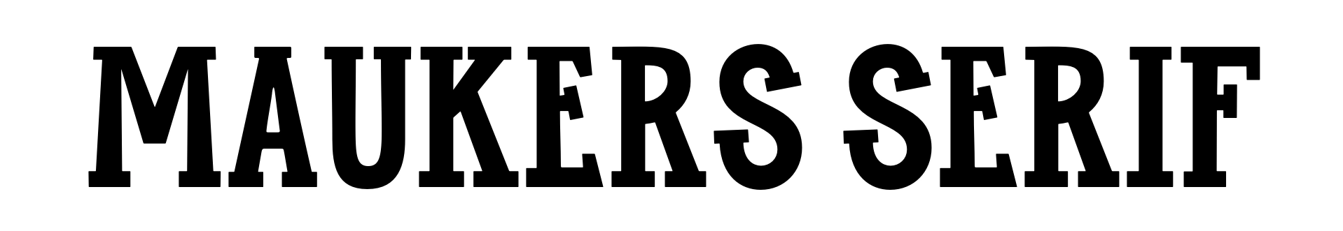 Maukers Serif