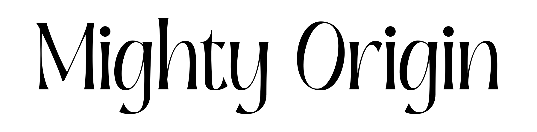 Mighty Origin