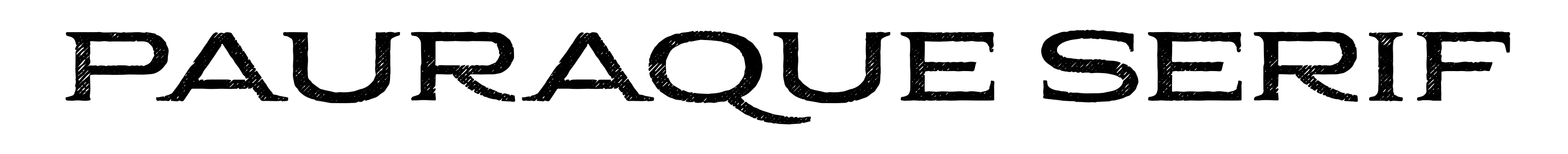 Pauraque Serif