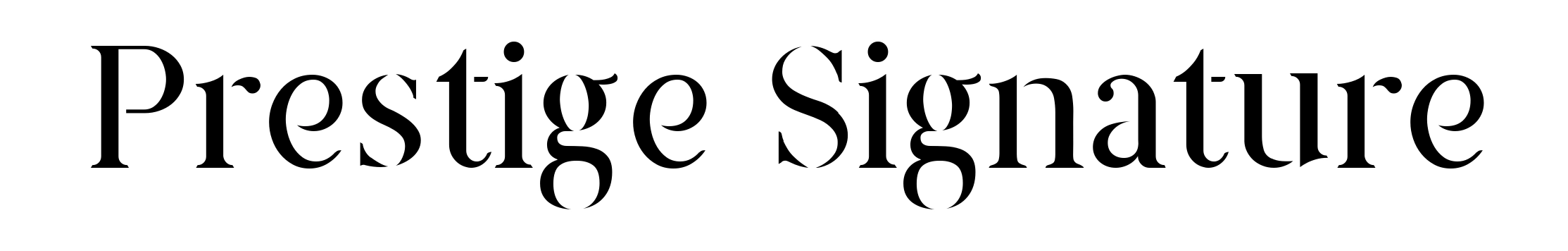 Prestige Signature