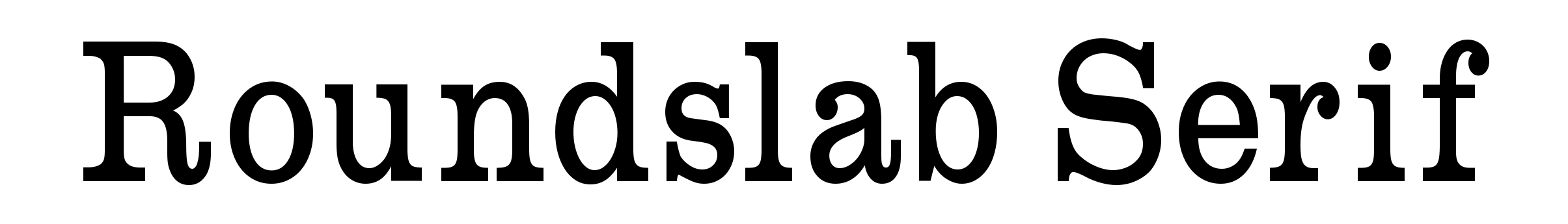 Roundslab Serif