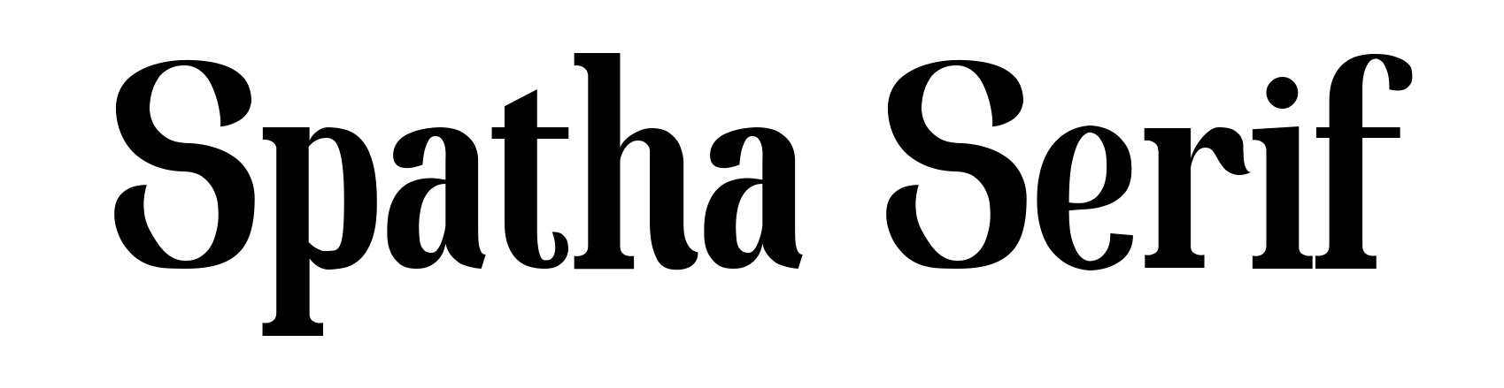 Spatha Serif