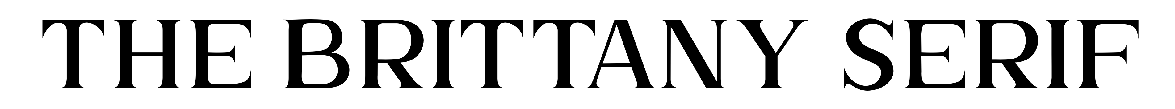 The Brittany Serif