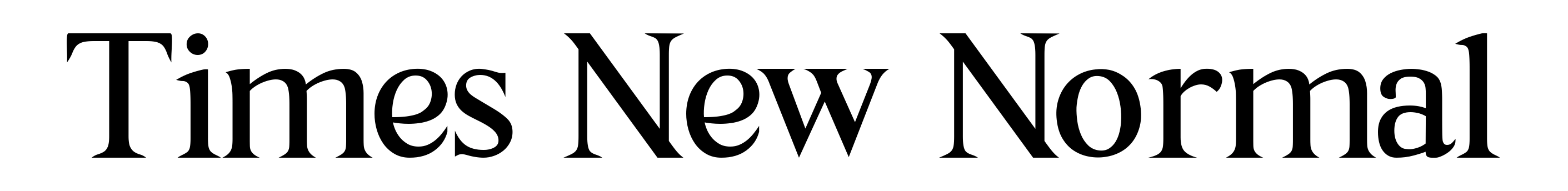 Times New Normal
