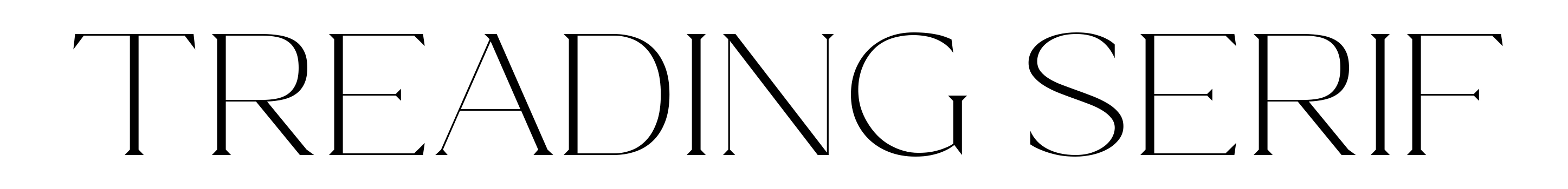 Treading Serif