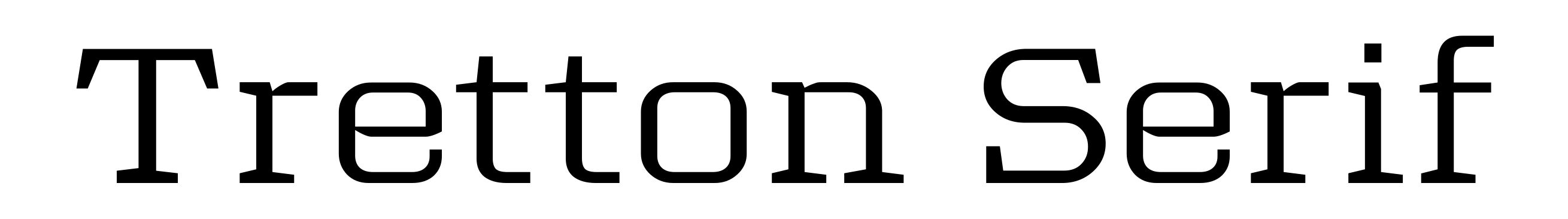 Tretton Serif