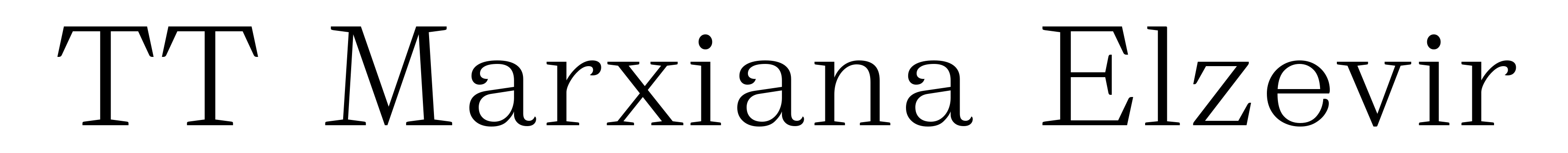 TT Marxiana Elzevir