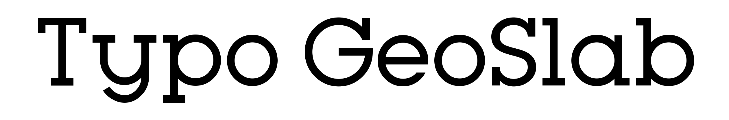 Typo GeoSlab