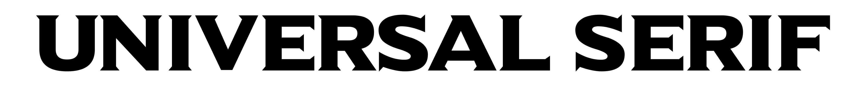 Universal Serif
