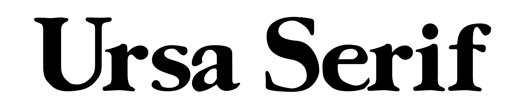 Ursa Serif