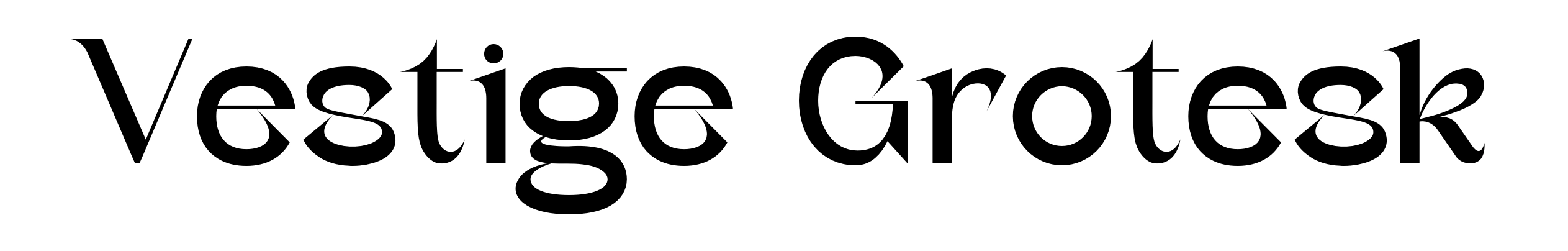 Vestige Grotesk