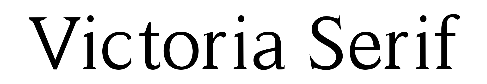 Victoria Serif