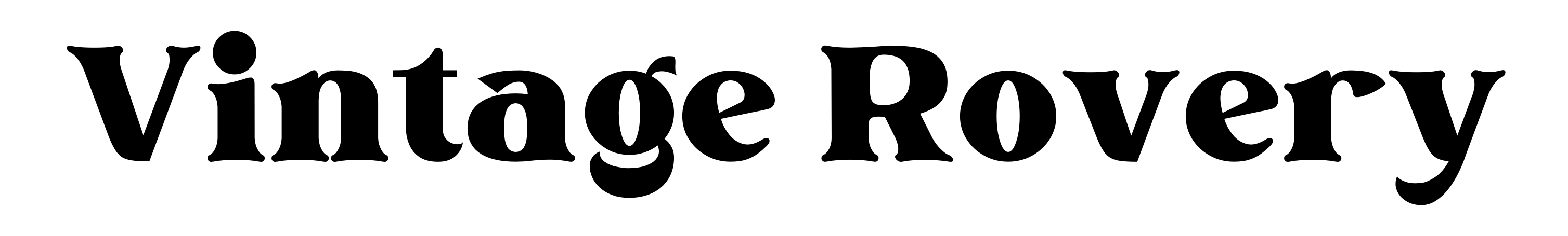Vintage Rovery