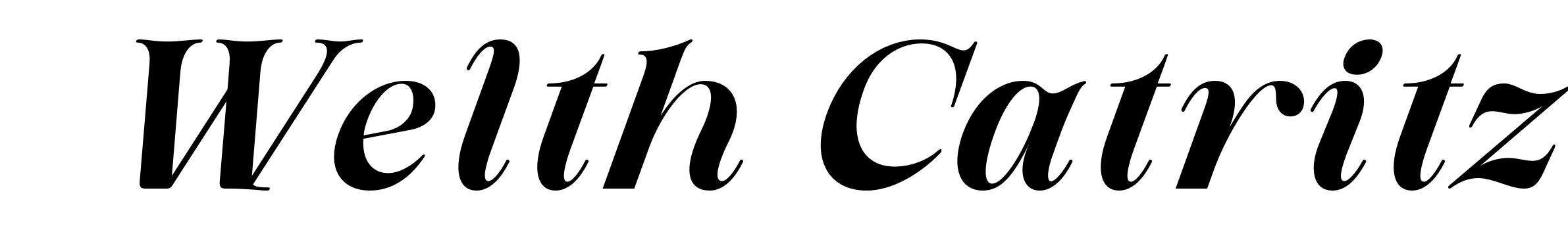 Welth Catritz