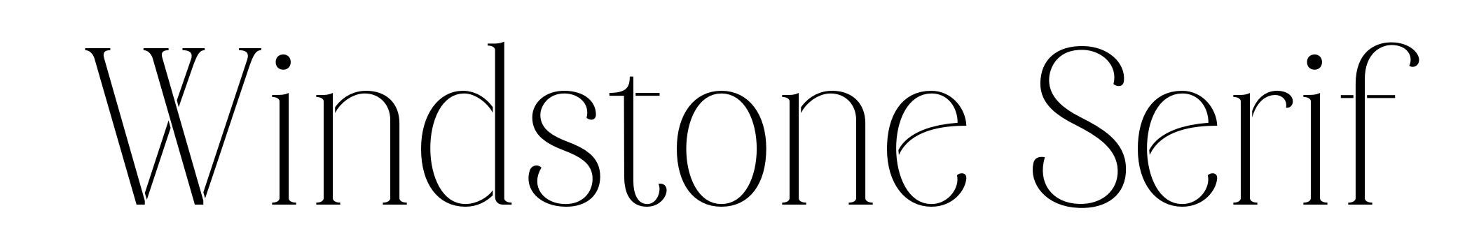 Windstone Serif