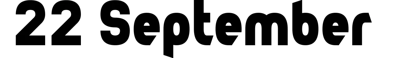 22 September