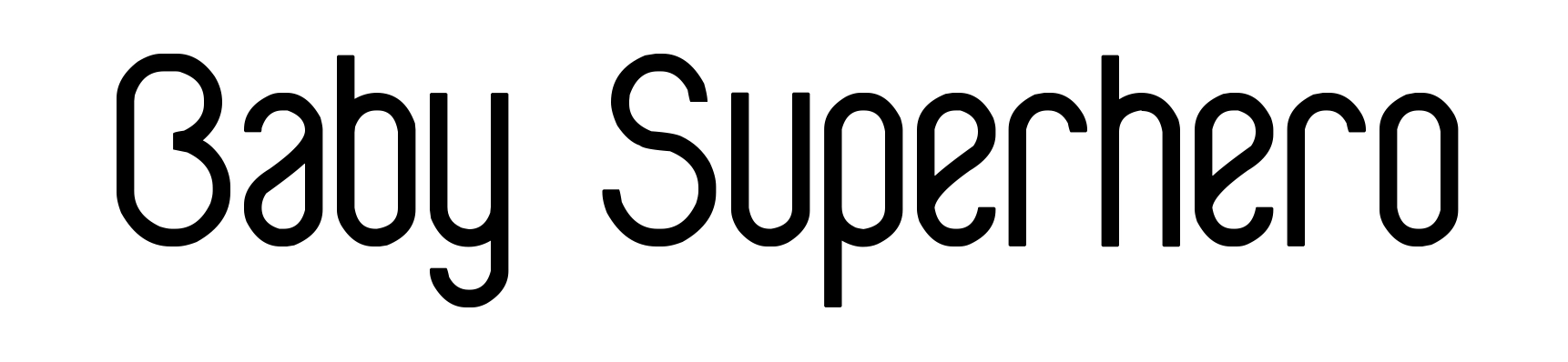 Baby Superhero