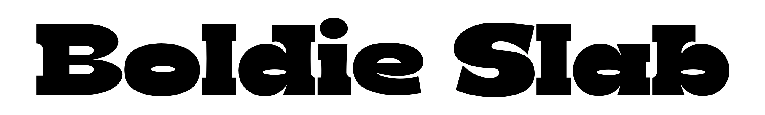 Boldie Slab
