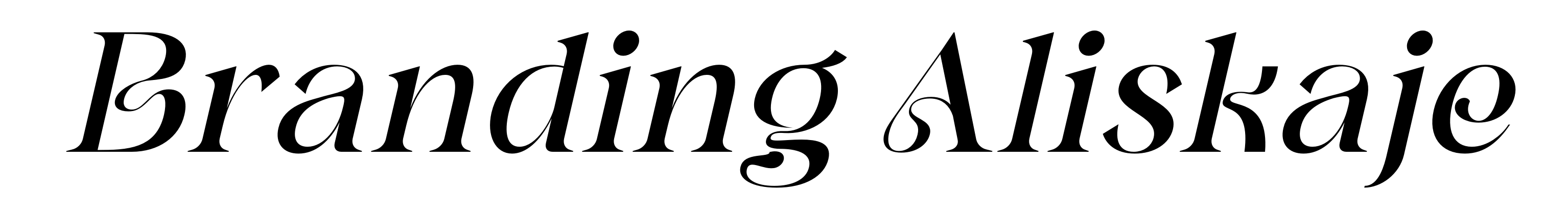 Branding Aliskaje