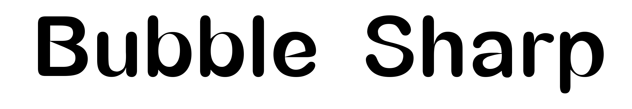 Bubble Sharp