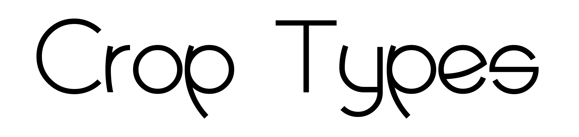 Crop Types