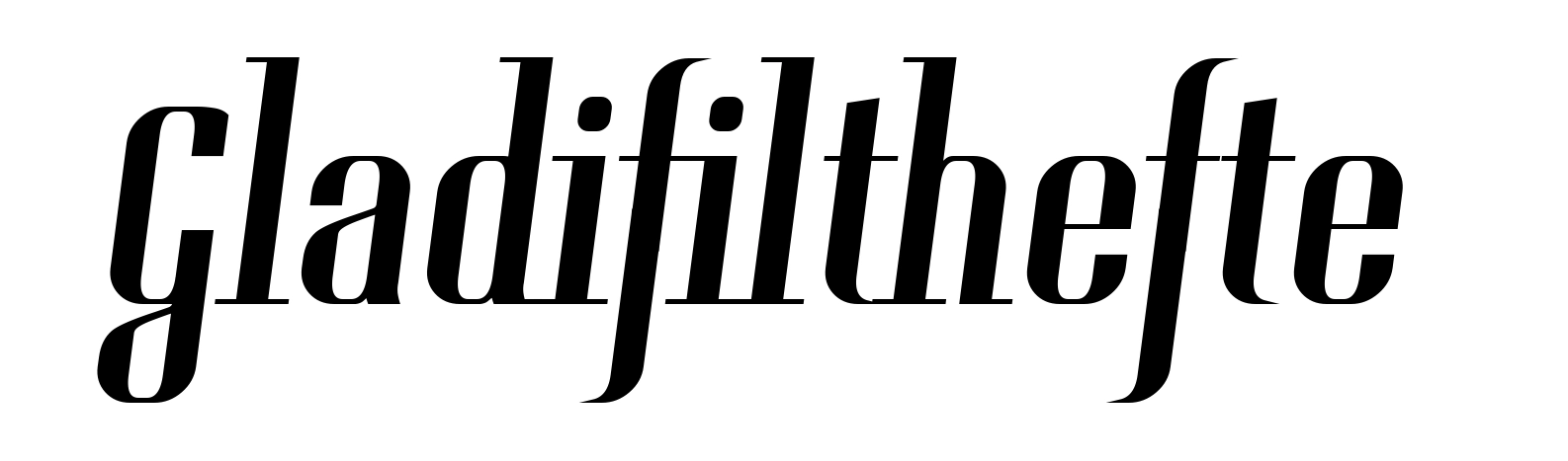 Gladifilthefte