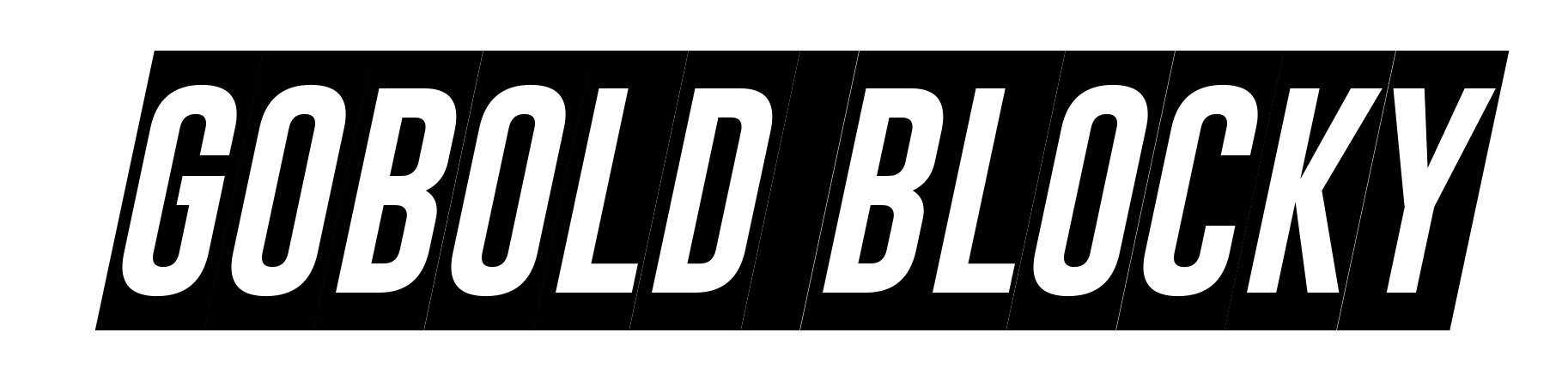 Gobold Blocky