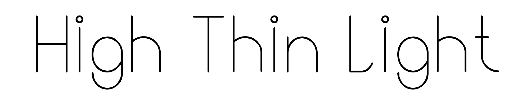 High Thin Light