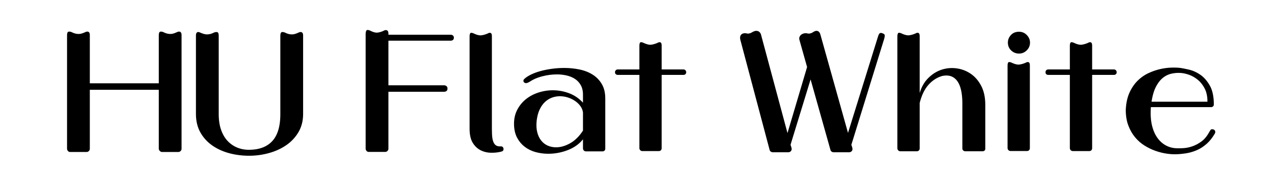 HU Flat White
