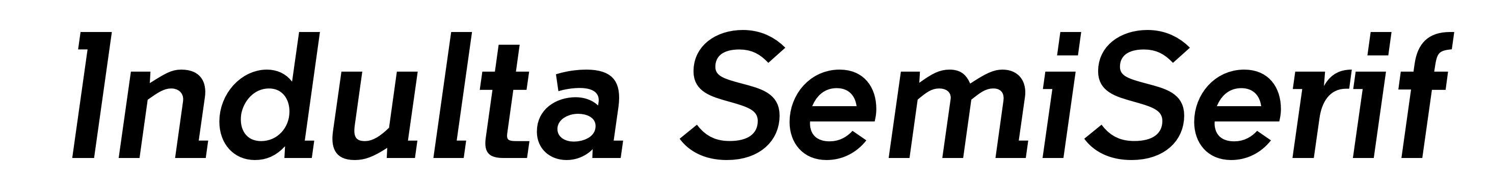Indulta SemiSerif
