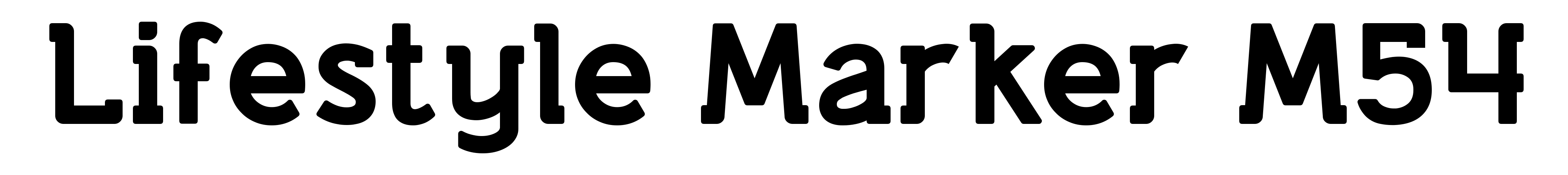 Lifestyle Marker M54