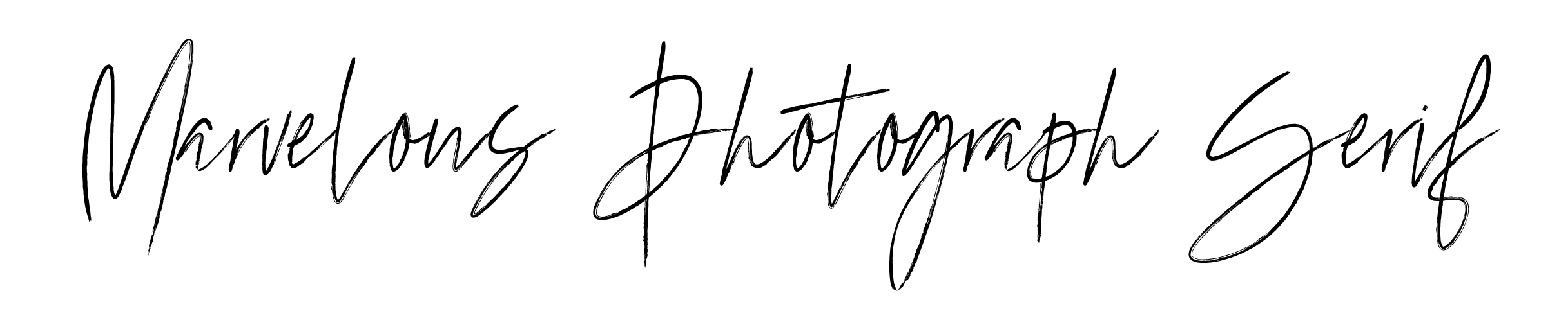 Marvelous Photograph Serif