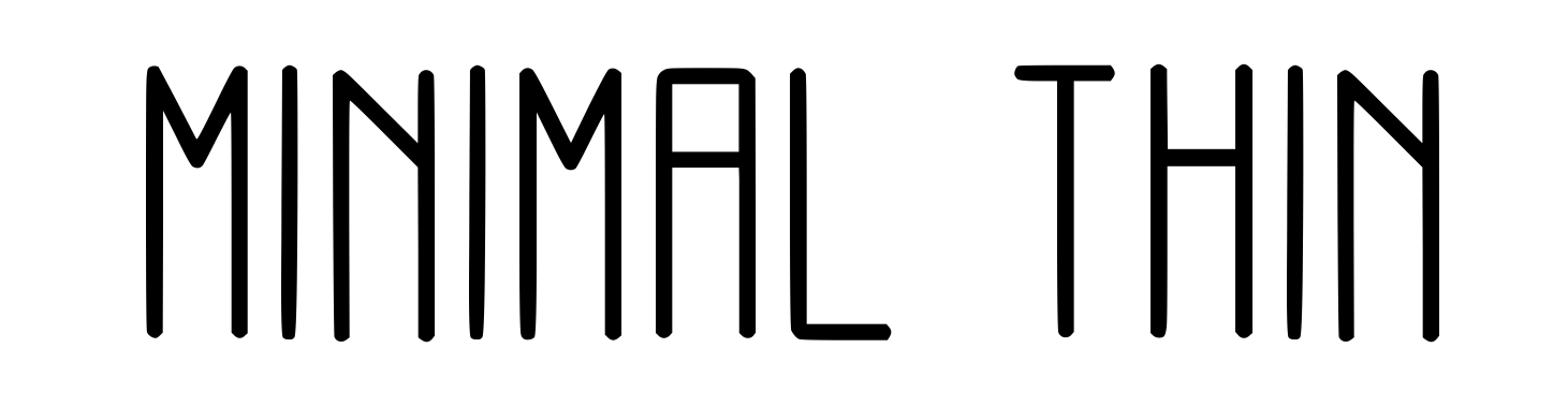 Minimal Thin