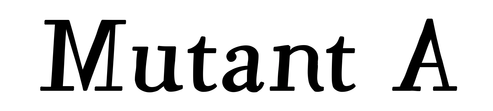 Mutant A