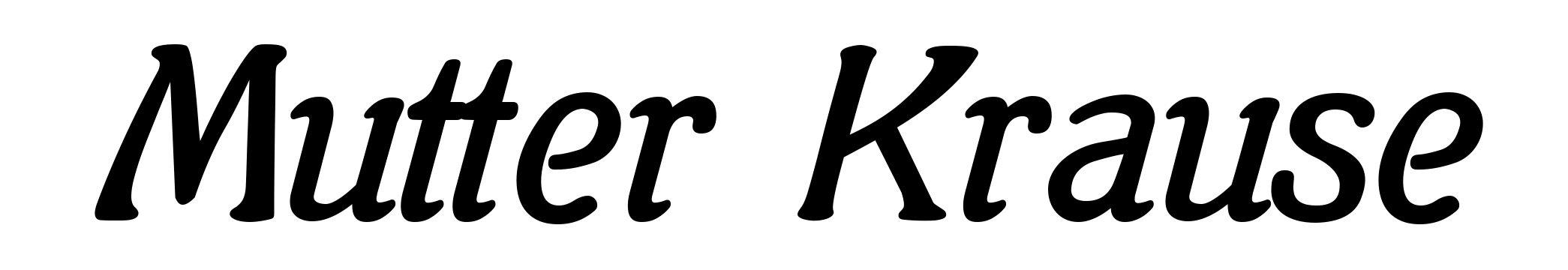 Mutter Krause