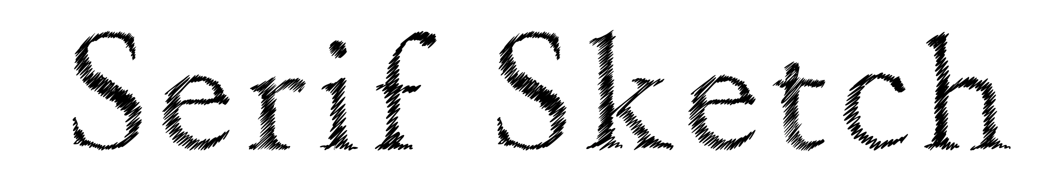 Serif Sketch