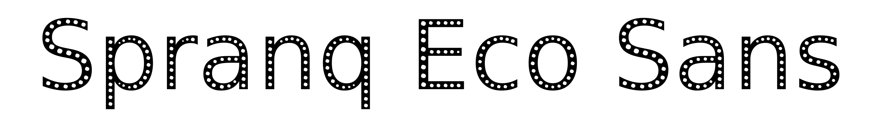 Spranq Eco Sans