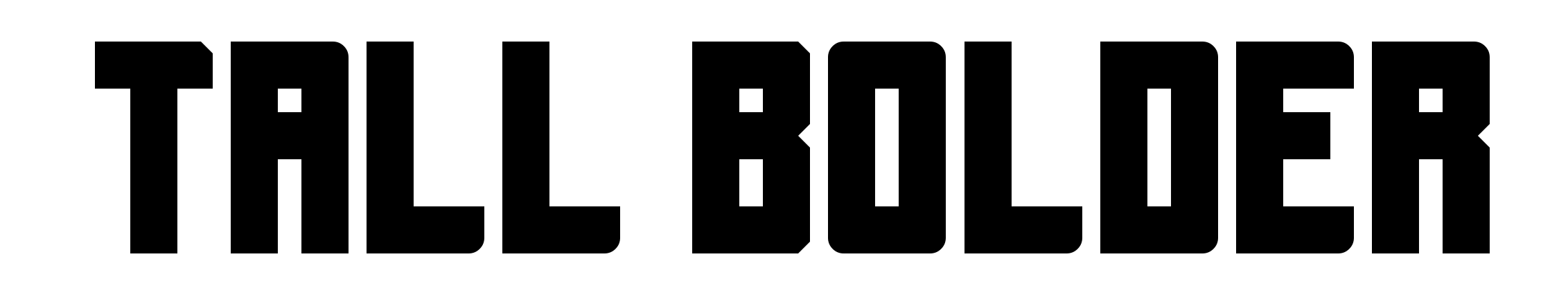 Tall Bolder