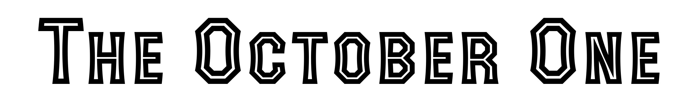 The October One