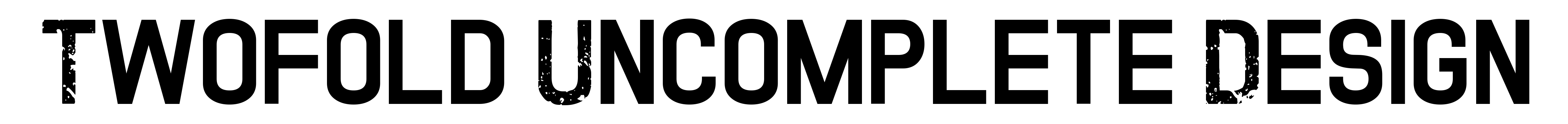 Twofold Uncomplete Design