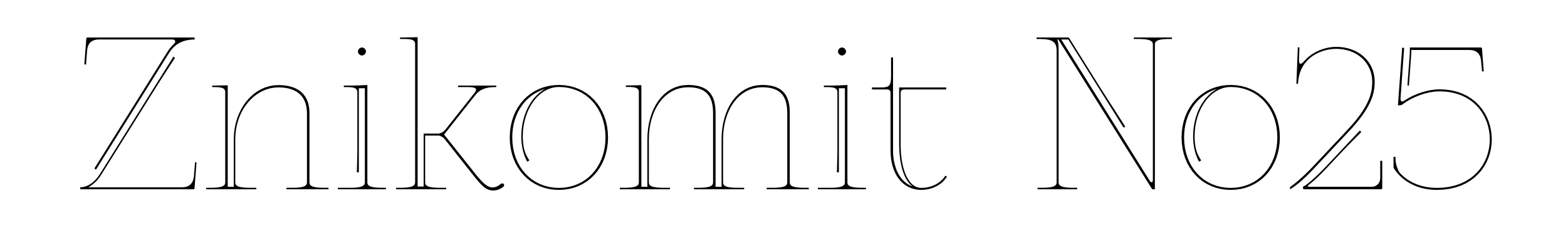 Znikomit No25