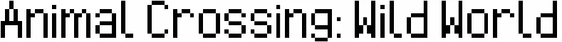 Animal Crossing: Wild World