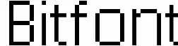 Bitfont