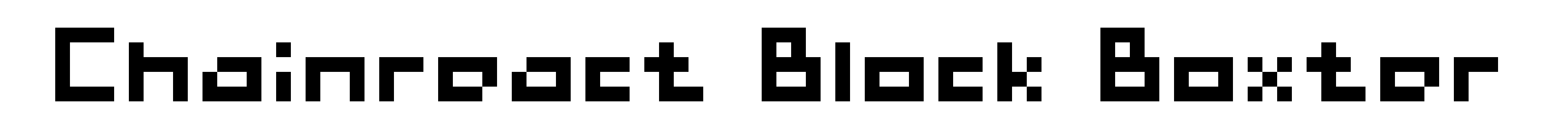 Chainreact Block Boxter