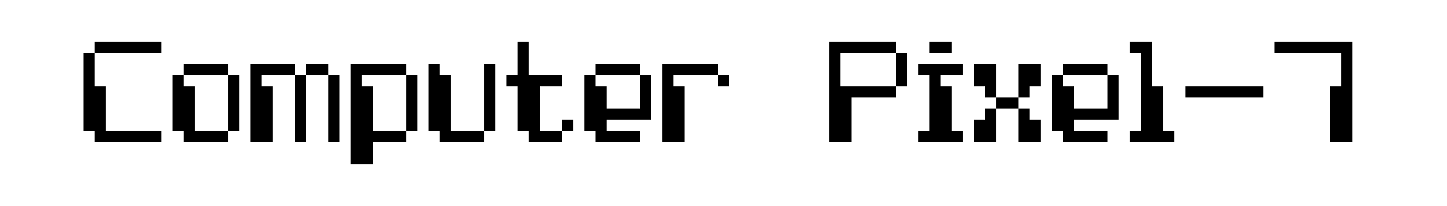 Computer Pixel-7