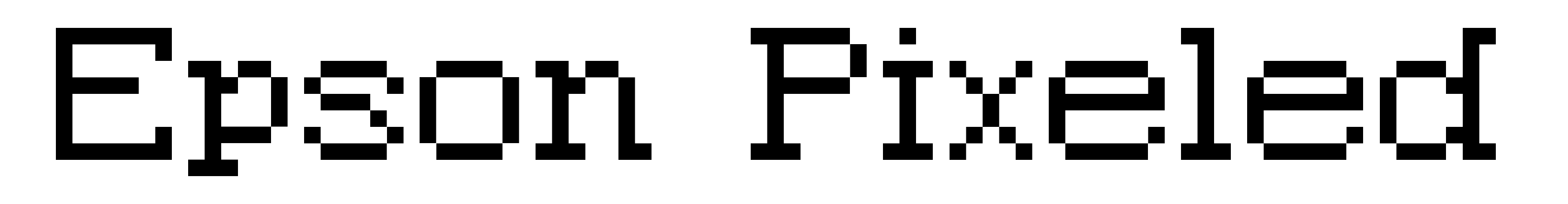 Epson Pixeled