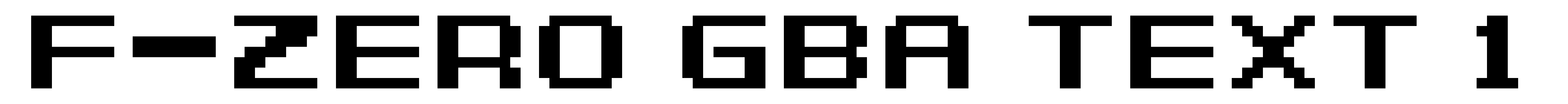 F-Zero GBA Text 1