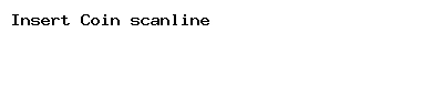 Insert Coin scanline