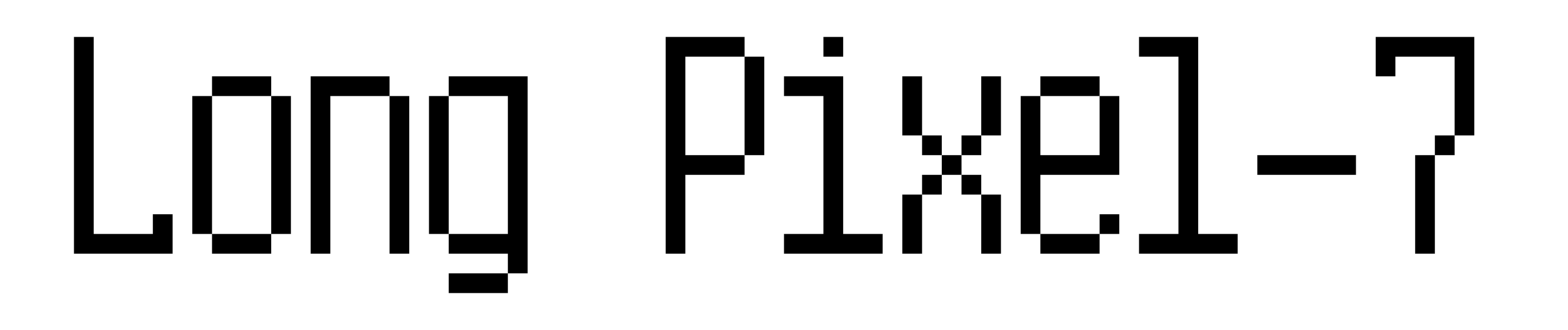 Long Pixel-7
