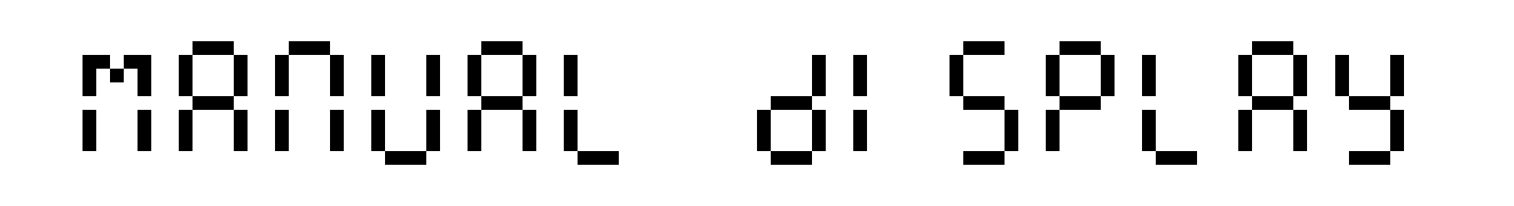 Manual Display